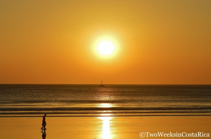 Playa Grande Sunset | Two Weeks in Costa Rica