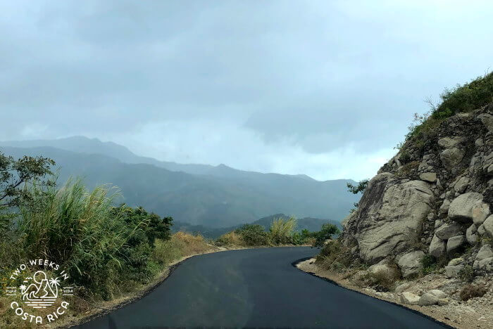 Driving to Monteverde