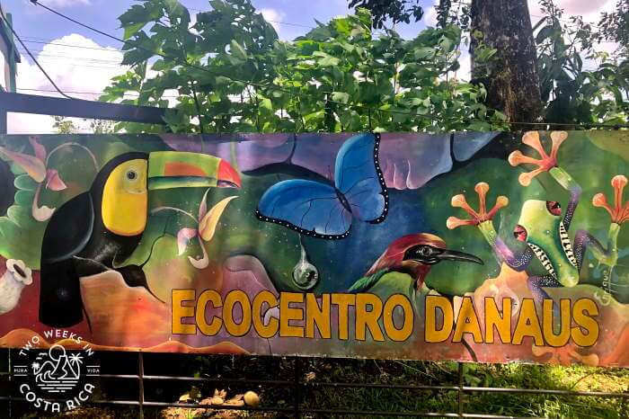Sign Ecocentro Danaus
