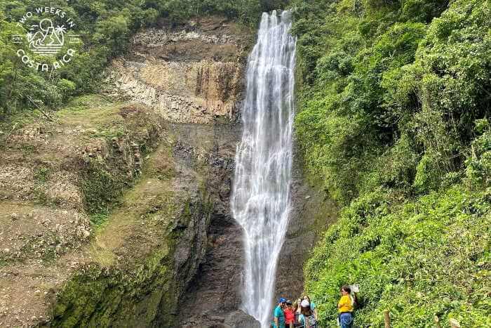 The tallest waterfall in Bajos del Toro