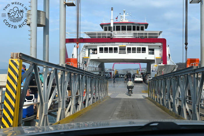 Bringing Car on Naranjo Ferry