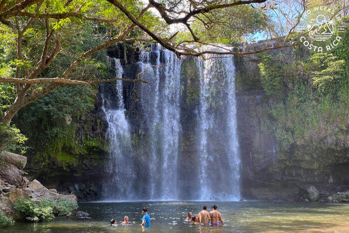 Llanos de Cortez Waterfall